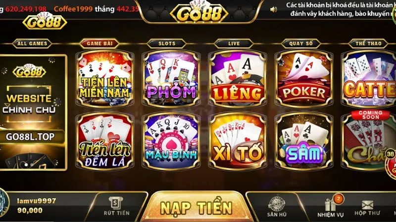 Game chơi đa dạng phiên bản