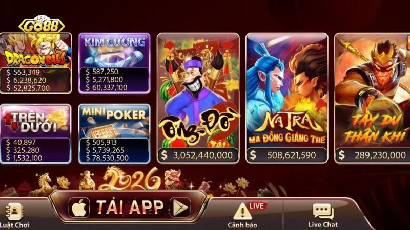 Thế giới game slot đặc sắc